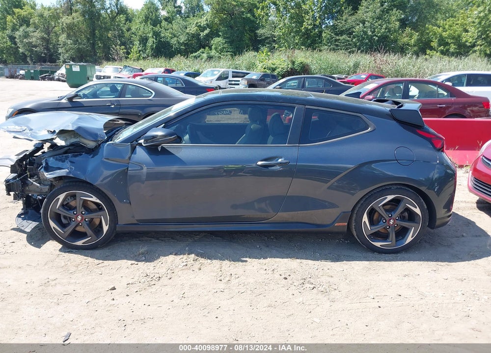 2019 HYUNDAI VELOSTER TURBO ULTIMATE VIN: KMHTH6AB3KU005693