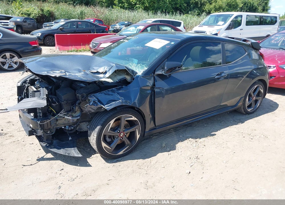 2019 HYUNDAI VELOSTER TURBO ULTIMATE VIN: KMHTH6AB3KU005693
