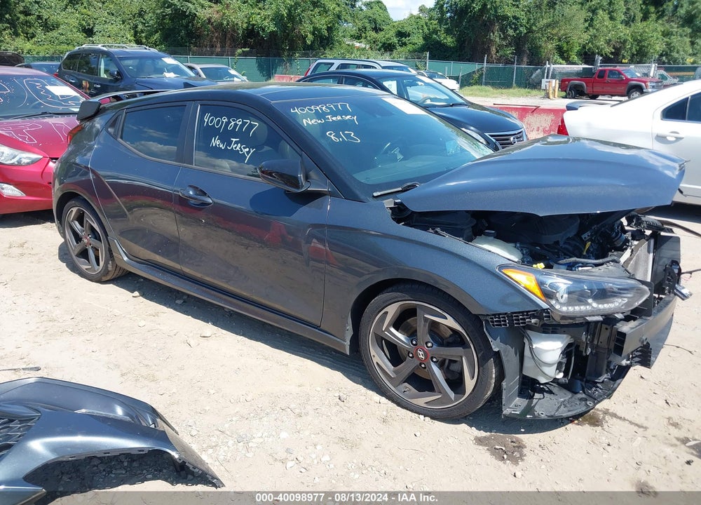 2019 HYUNDAI VELOSTER TURBO ULTIMATE VIN: KMHTH6AB3KU005693