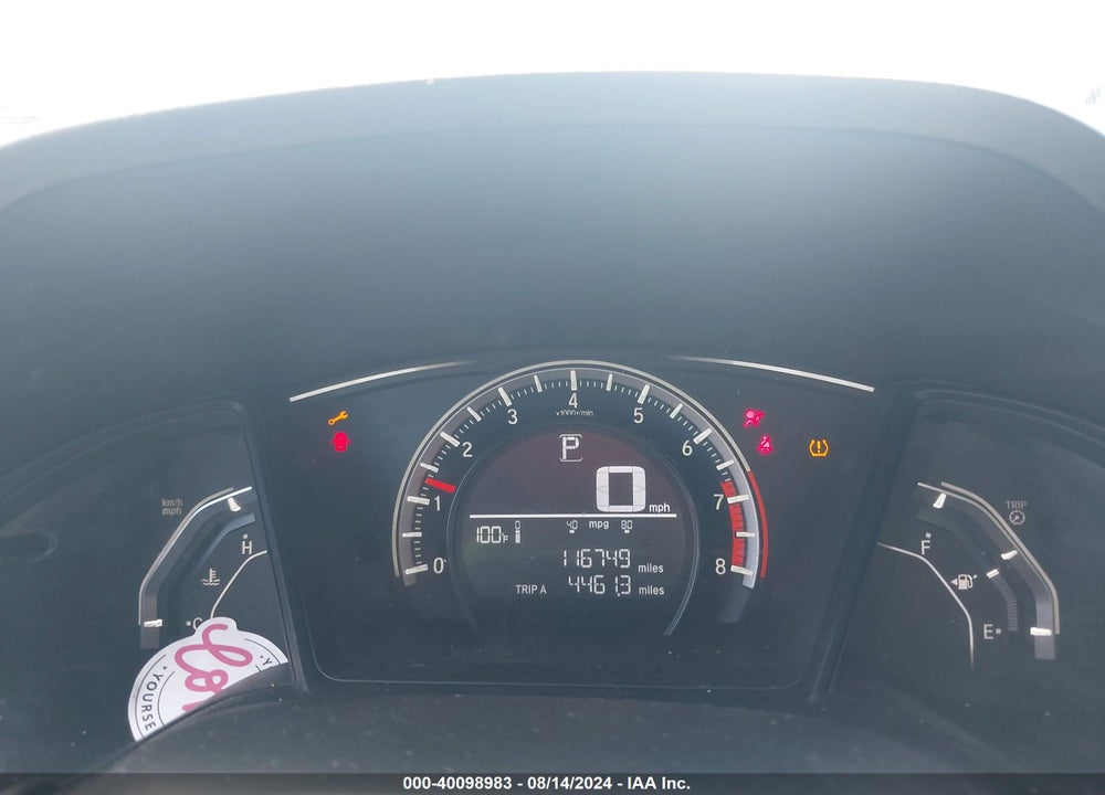 2016 HONDA CIVIC LX VIN: 2HGFC2F52GH570864