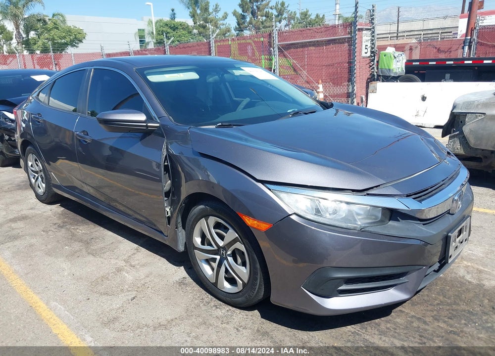 2016 HONDA CIVIC LX VIN: 2HGFC2F52GH570864