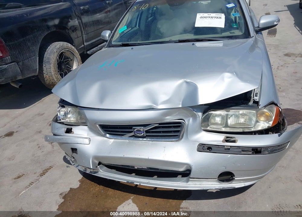 2007 VOLVO S60 2.5T VIN: YV1RS592X72619376
