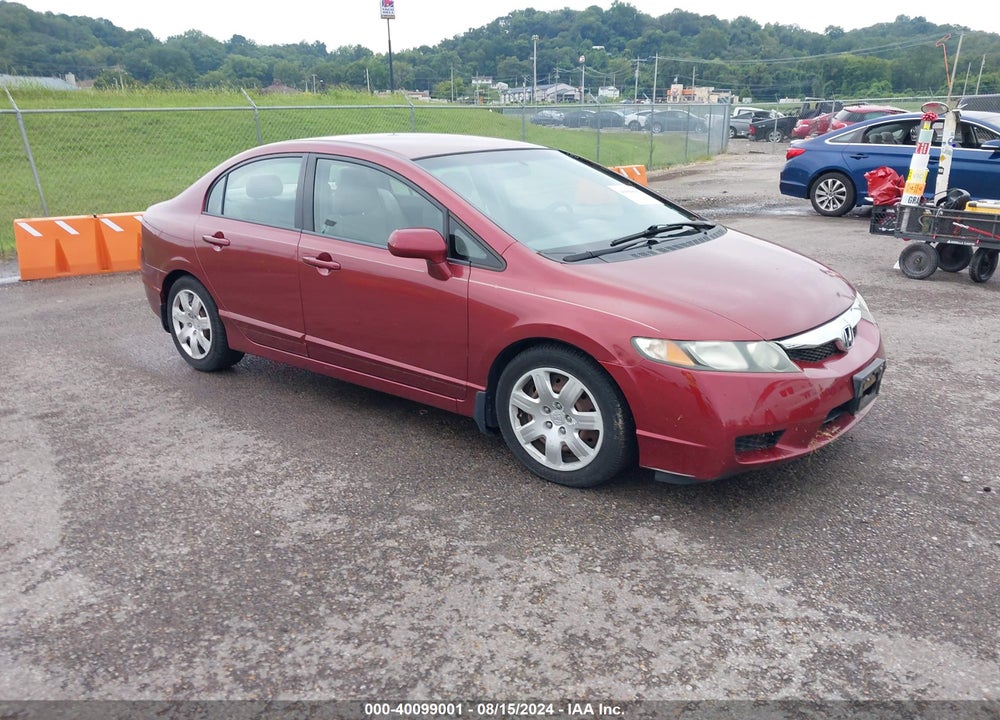 2010 HONDA CIVIC LX VIN: 2HGFA1F55AH535095
