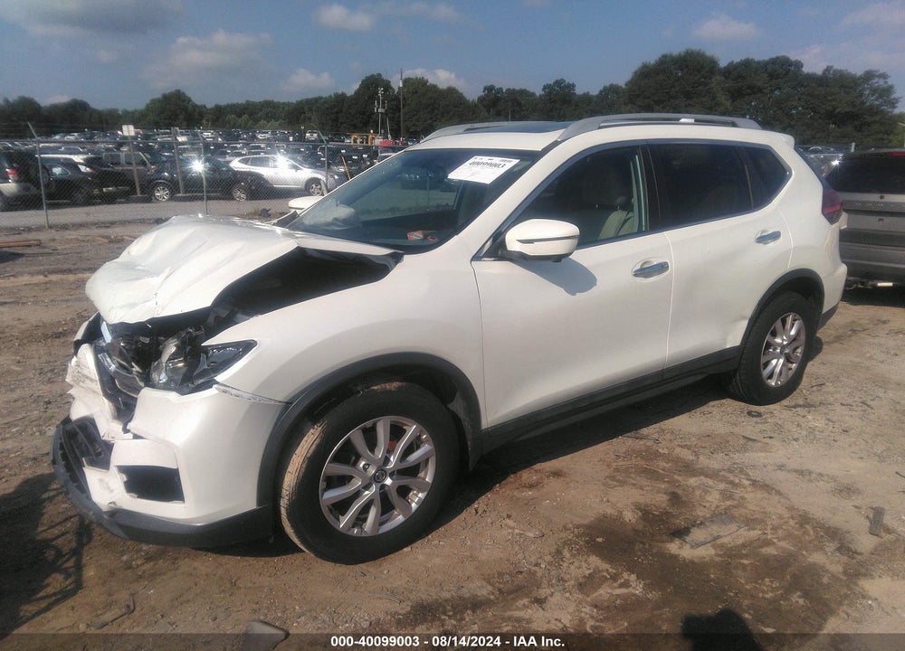 2017 NISSAN ROGUE SV VIN: 5N1AT2MV8HC753780