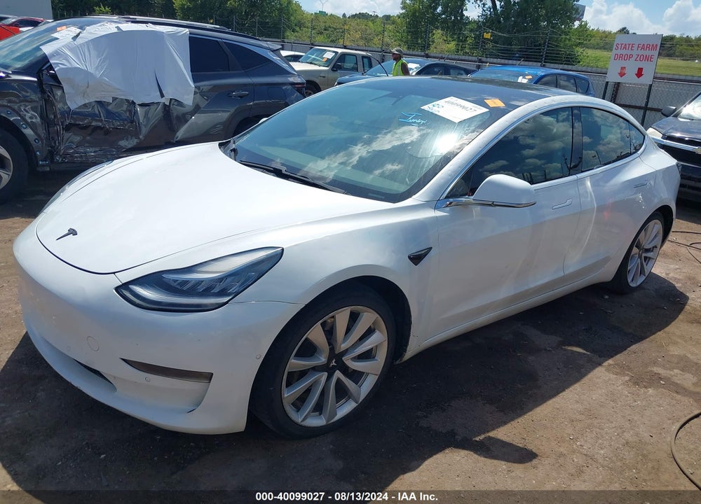 2019 TESLA MODEL 3 LONG RANGE/PERFORMANCE VIN: 5YJ3E1EB9KF213032