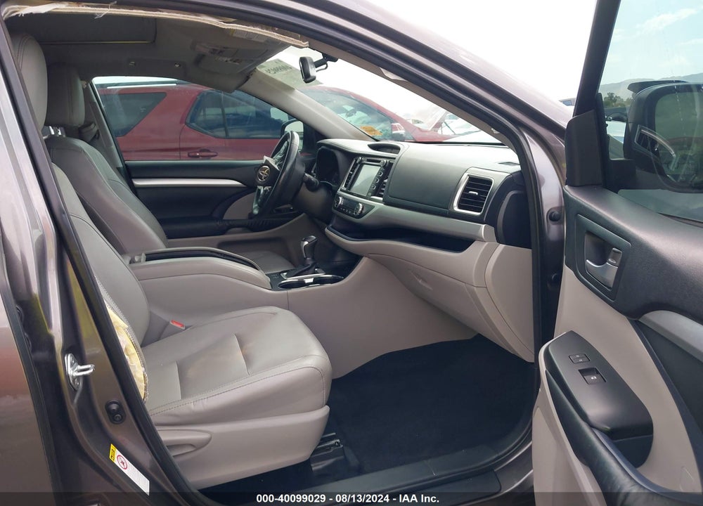 2014 TOYOTA HIGHLANDER XLE V6 VIN: 5TDKKRFH6ES034050