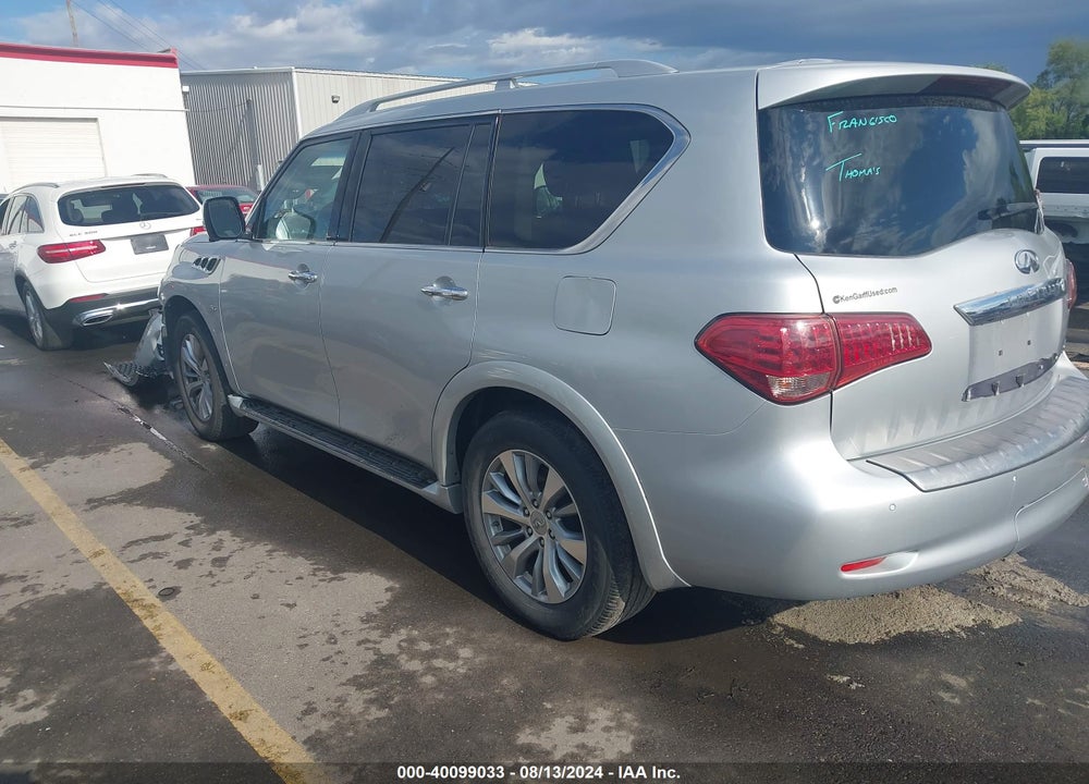 2016 INFINITI QX80 LIMITED VIN: JN8AZ2NEXG9120960
