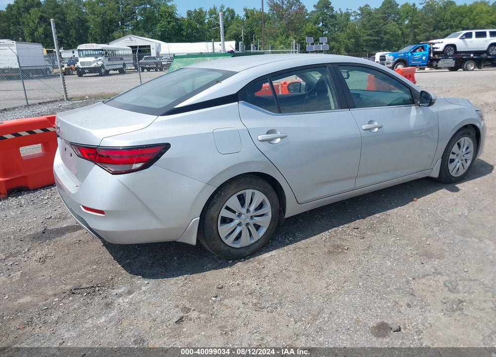 2022 NISSAN SENTRA S XTRONIC CVT VIN: 3N1AB8BV9NY211073