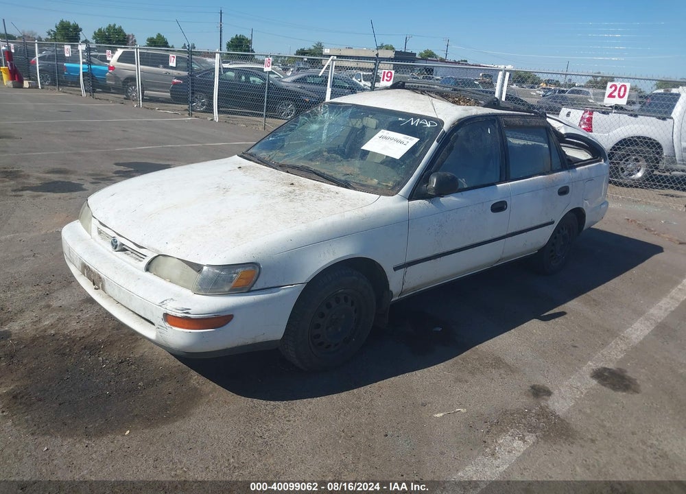 1996 TOYOTA COROLLA DX VIN: JT2EB02E8T0111630