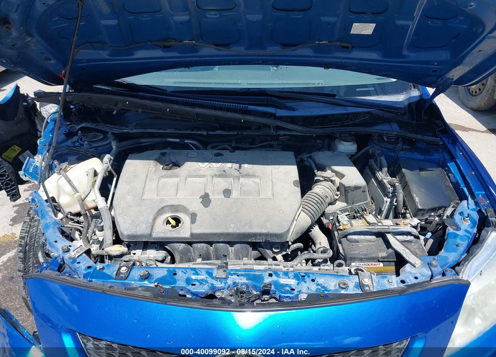 2009 TOYOTA COROLLA LE VIN: 2T1BU40E89C177348