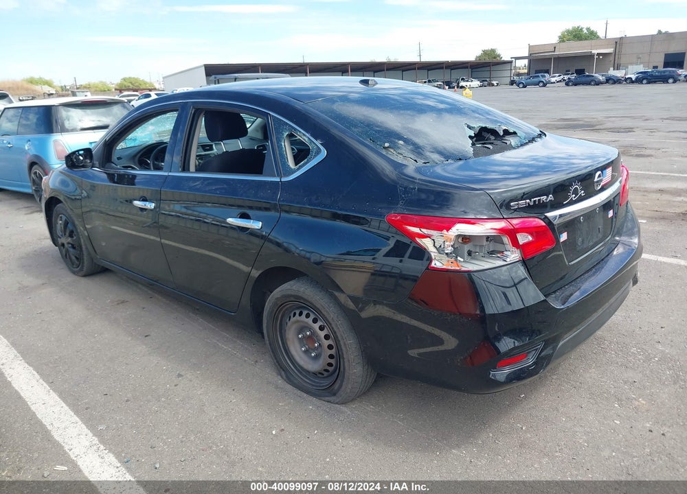 2016 NISSAN SENTRA SV VIN: 3N1AB7AP1GL663595