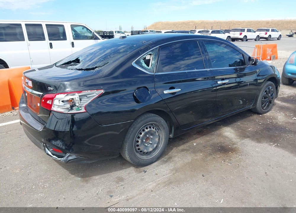 2016 NISSAN SENTRA SV VIN: 3N1AB7AP1GL663595
