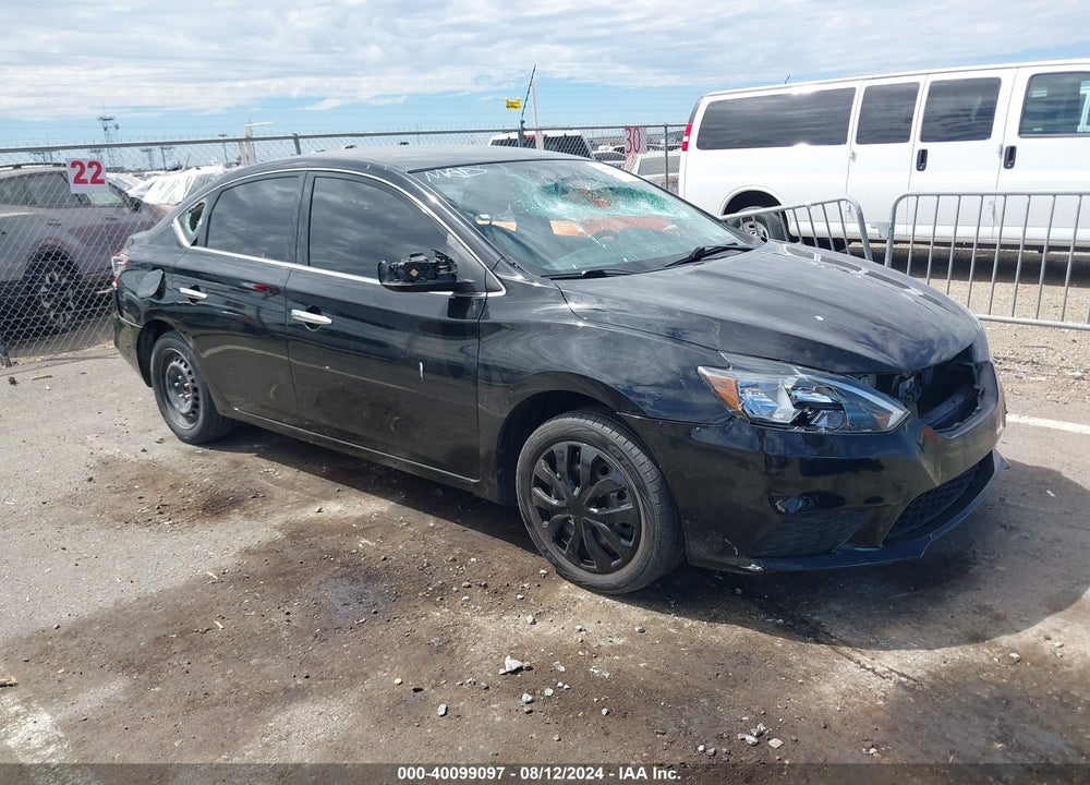2016 NISSAN SENTRA SV VIN: 3N1AB7AP1GL663595