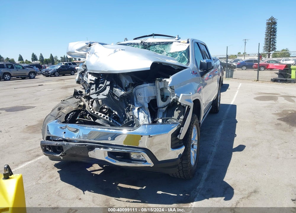 2021 CHEVROLET SILVERADO 1500 4WD SHORT BED LTZ VIN: 1GCUYGELXMZ443652