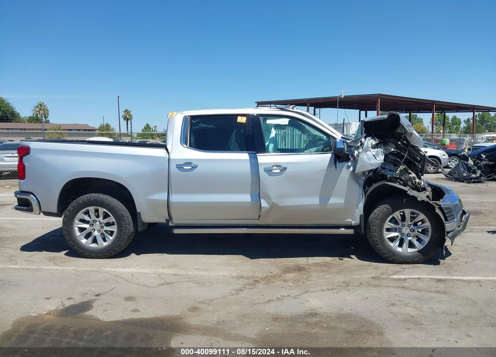 2021 CHEVROLET SILVERADO 1500 4WD SHORT BED LTZ VIN: 1GCUYGELXMZ443652
