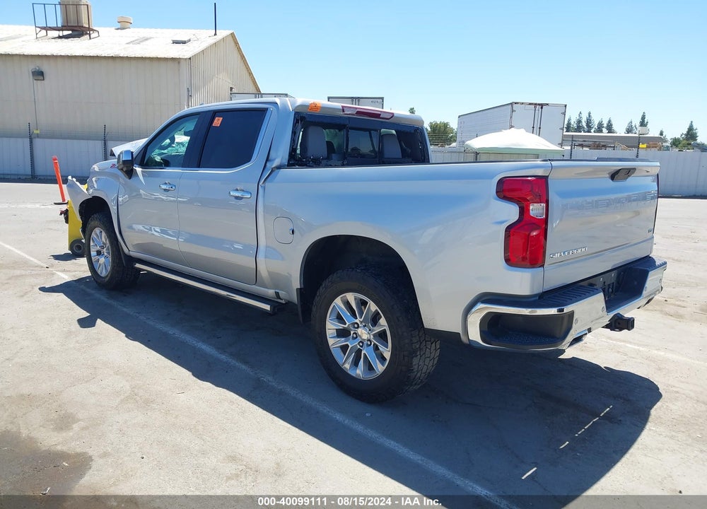2021 CHEVROLET SILVERADO 1500 4WD SHORT BED LTZ VIN: 1GCUYGELXMZ443652