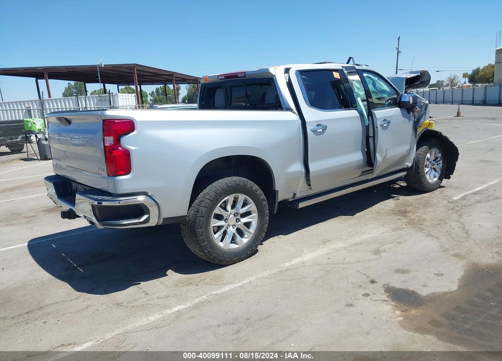 2021 CHEVROLET SILVERADO 1500 4WD SHORT BED LTZ VIN: 1GCUYGELXMZ443652