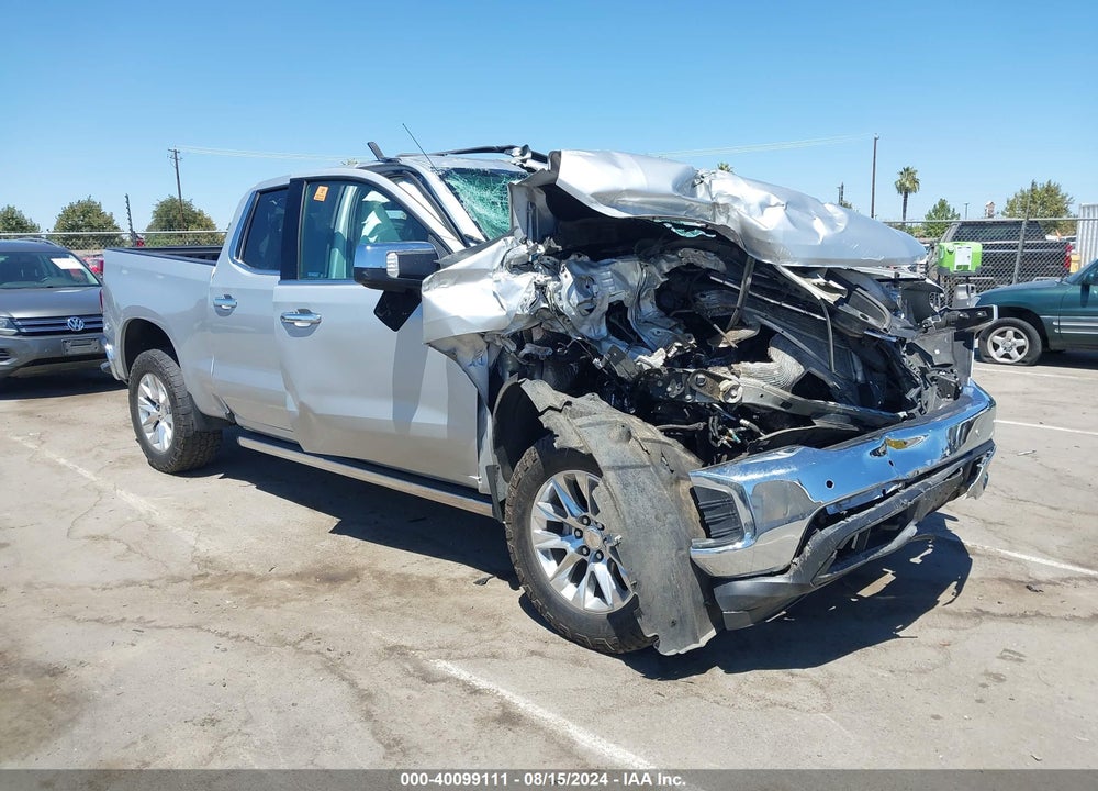 2021 CHEVROLET SILVERADO 1500 4WD SHORT BED LTZ VIN: 1GCUYGELXMZ443652