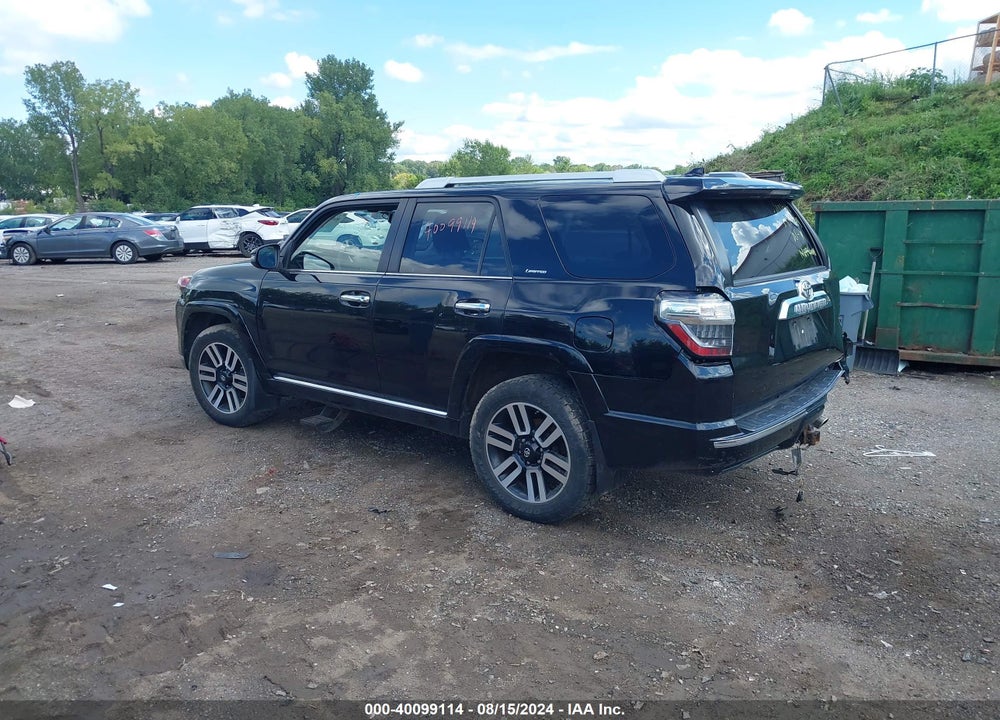 2017 TOYOTA 4RUNNER LIMITED VIN: JTEBU5JR6H5410500