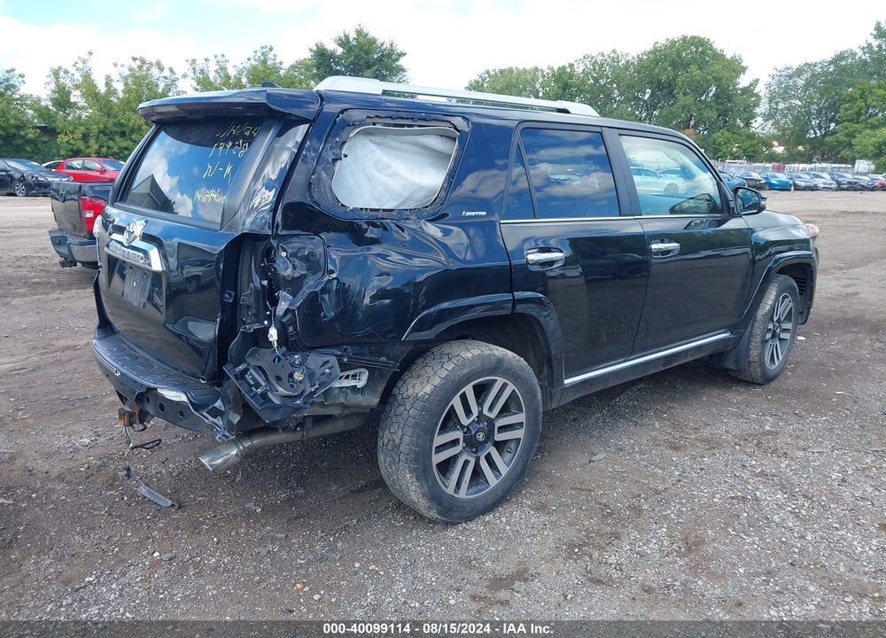 2017 TOYOTA 4RUNNER LIMITED VIN: JTEBU5JR6H5410500