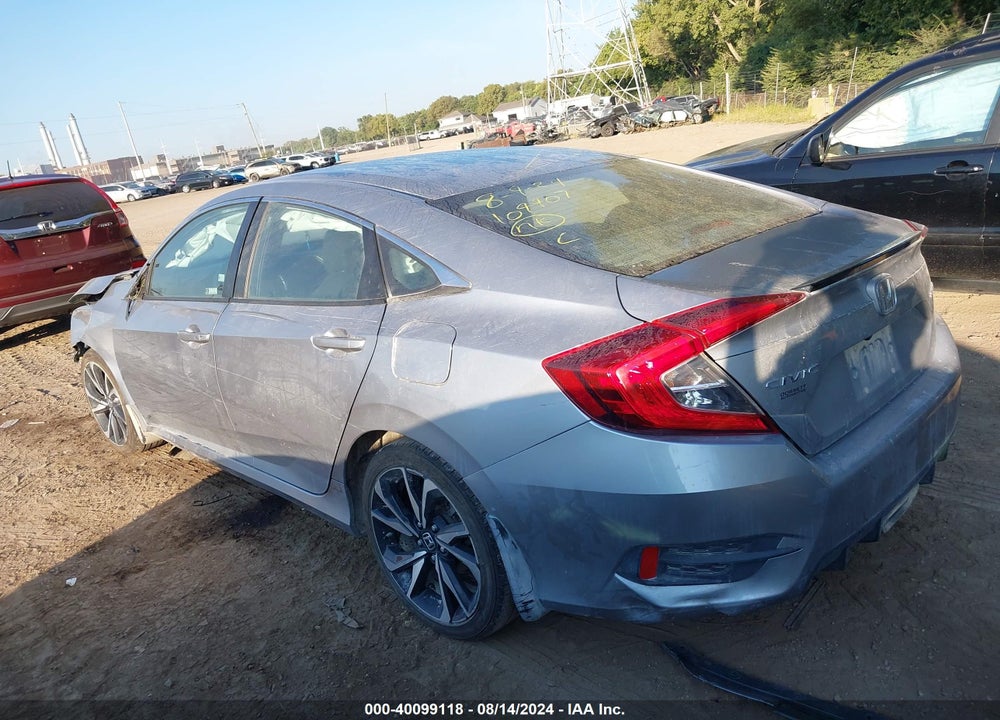 2019 HONDA CIVIC VIN: 2HGFC2F82KH527404