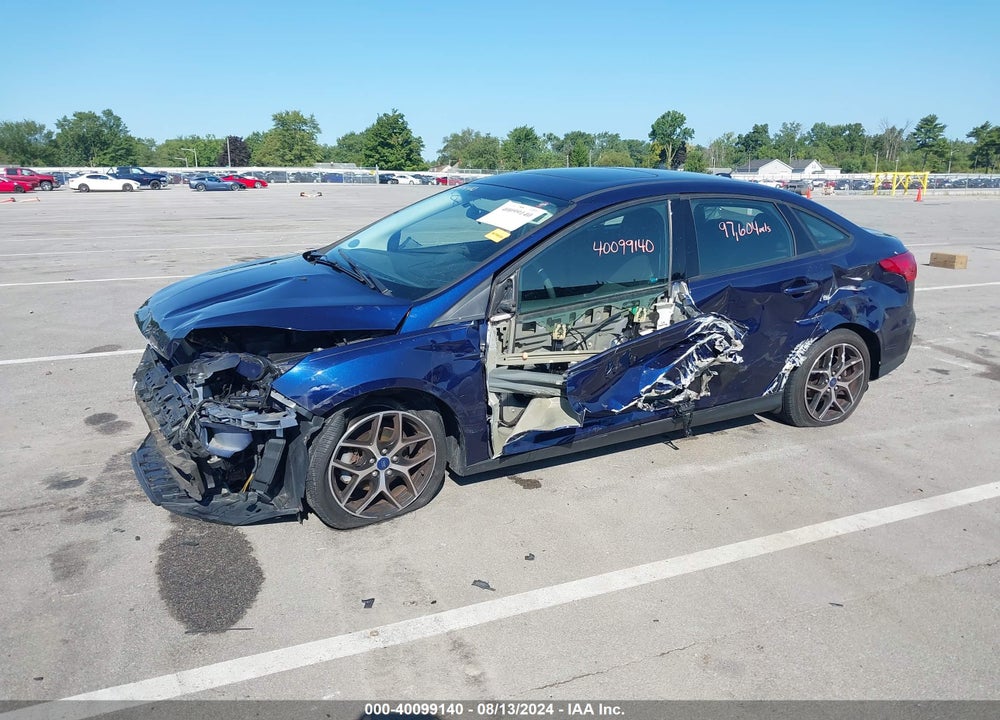 2017 FORD FOCUS VIN: 1FADP3H24HL295284