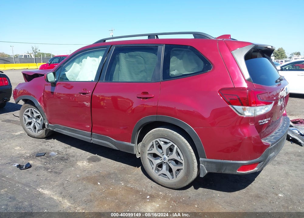 2019 SUBARU FORESTER PREMIUM VIN: JF2SKAGC0KH580123