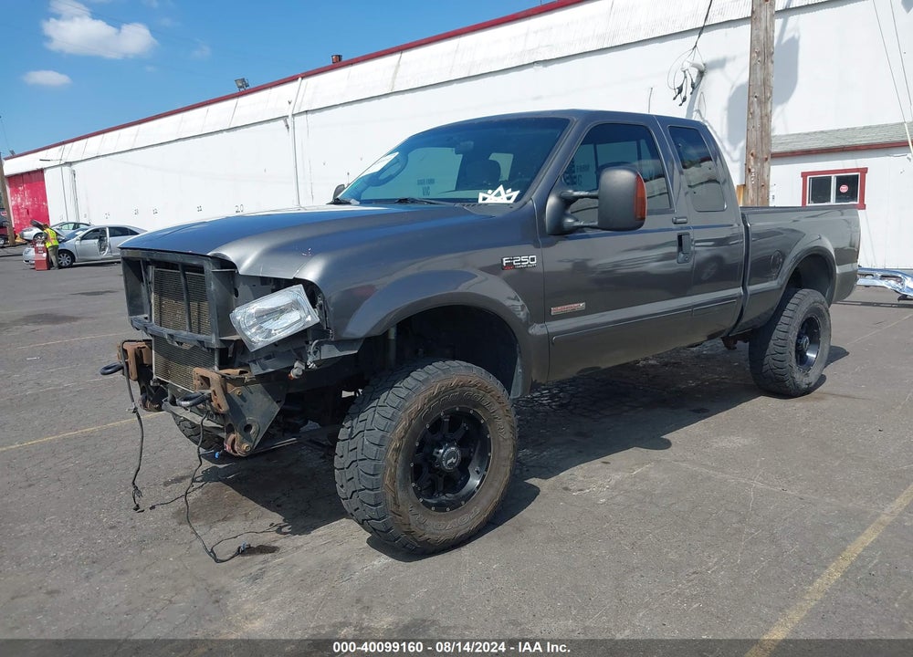 2004 FORD F250 SUPER DUTY VIN: 1FTNX21P54EA28233