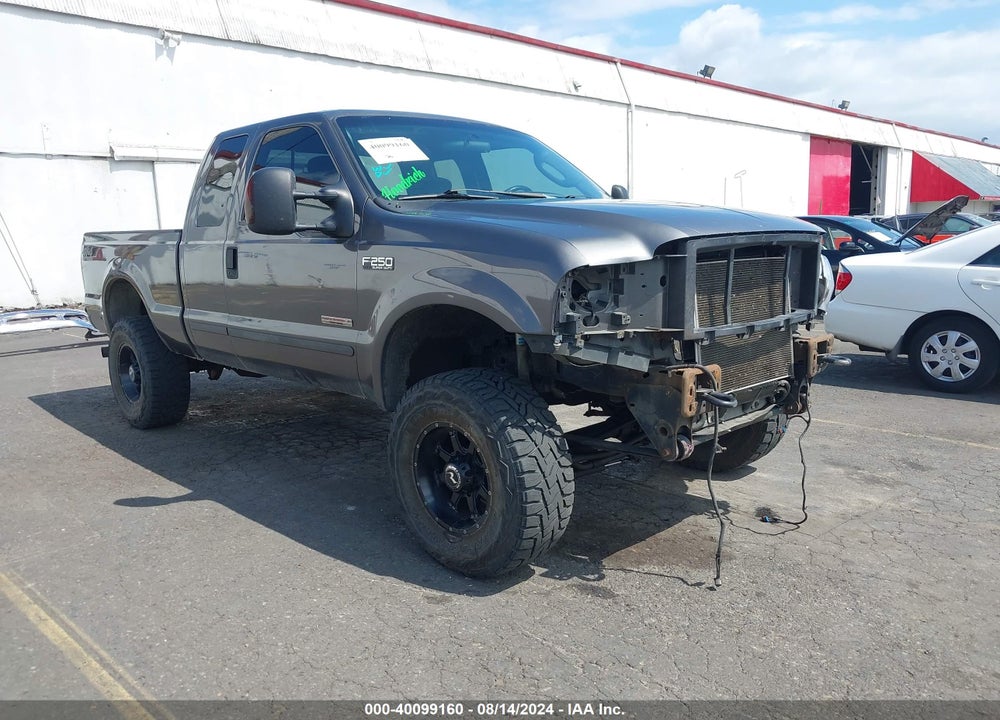 2004 FORD F250 SUPER DUTY VIN: 1FTNX21P54EA28233
