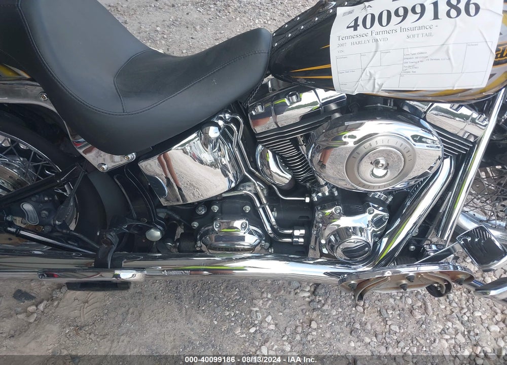 2007 HARLEY-DAVIDSON FLSTN VIN: 1HD1JD5147Y020112