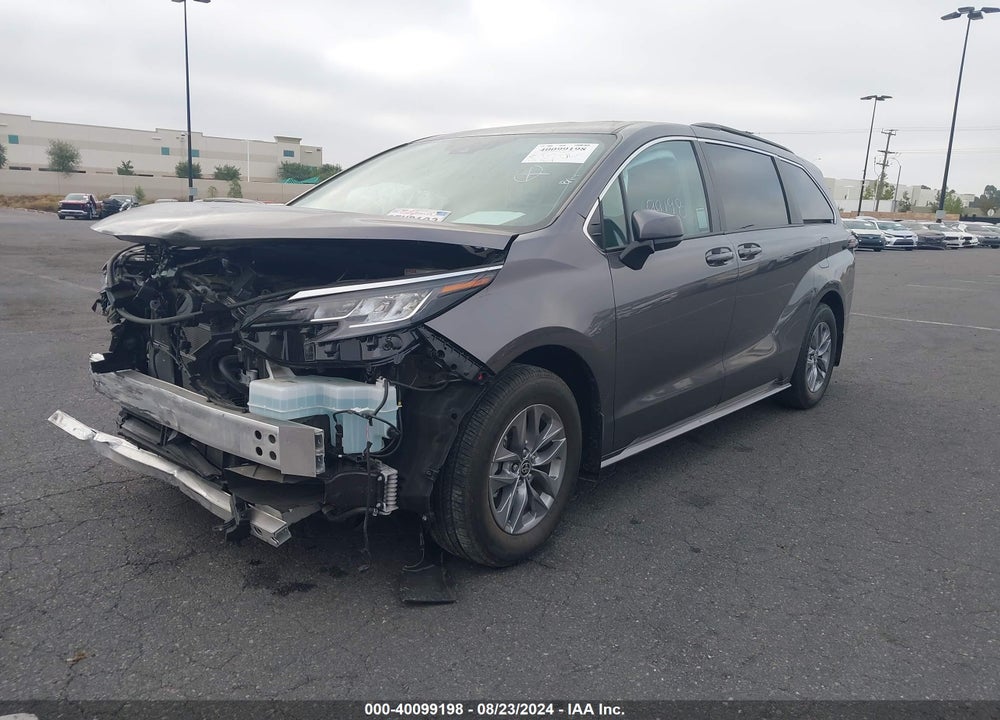 2023 TOYOTA SIENNA LE VIN: 5TDKRKECXPS142716