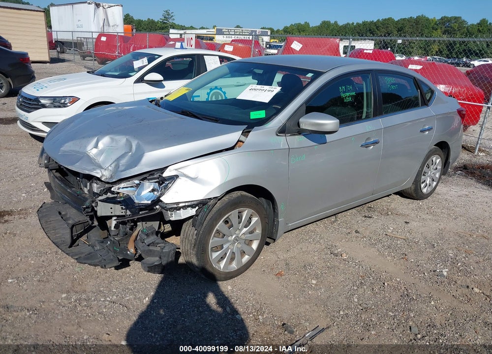 2017 NISSAN SENTRA SV VIN: 3N1AB7AP0HY334505