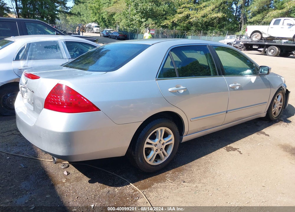 2007 HONDA ACCORD VIN: 1HGCM563X7A199032