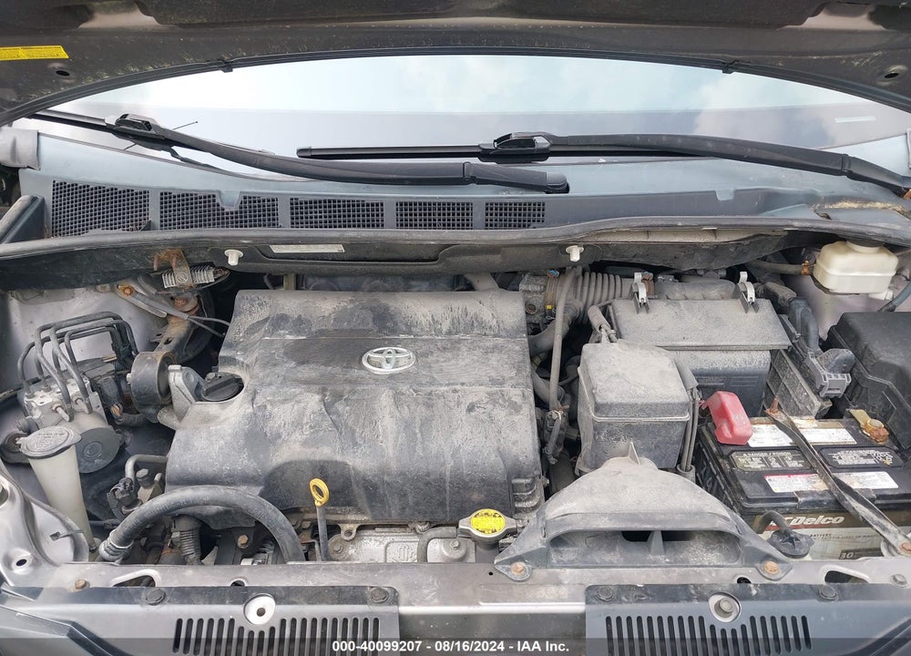 2011 TOYOTA SIENNA LE V6 VIN: 5TDKK3DC1BS009539