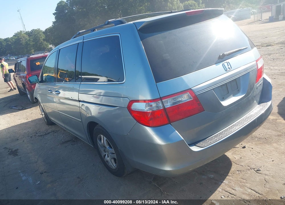 2005 HONDA ODYSSEY EX-L VIN: 5FNRL386X5B109258