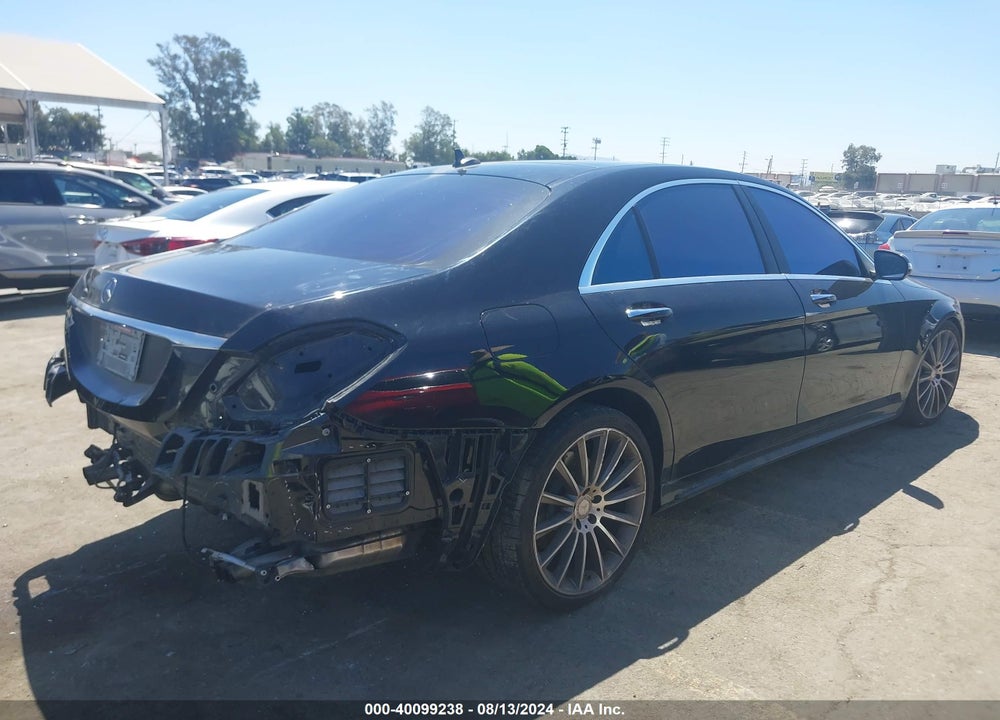 2014 MERCEDES-BENZ S 550 VIN: WDDUG8CB8EA037247