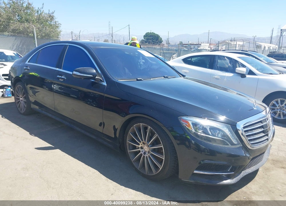 2014 MERCEDES-BENZ S 550 VIN: WDDUG8CB8EA037247