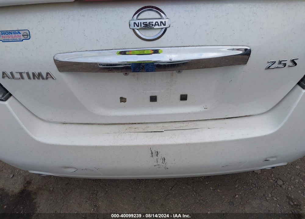 2012 NISSAN ALTIMA 2.5 S VIN: 1N4AL2AP3CN574382