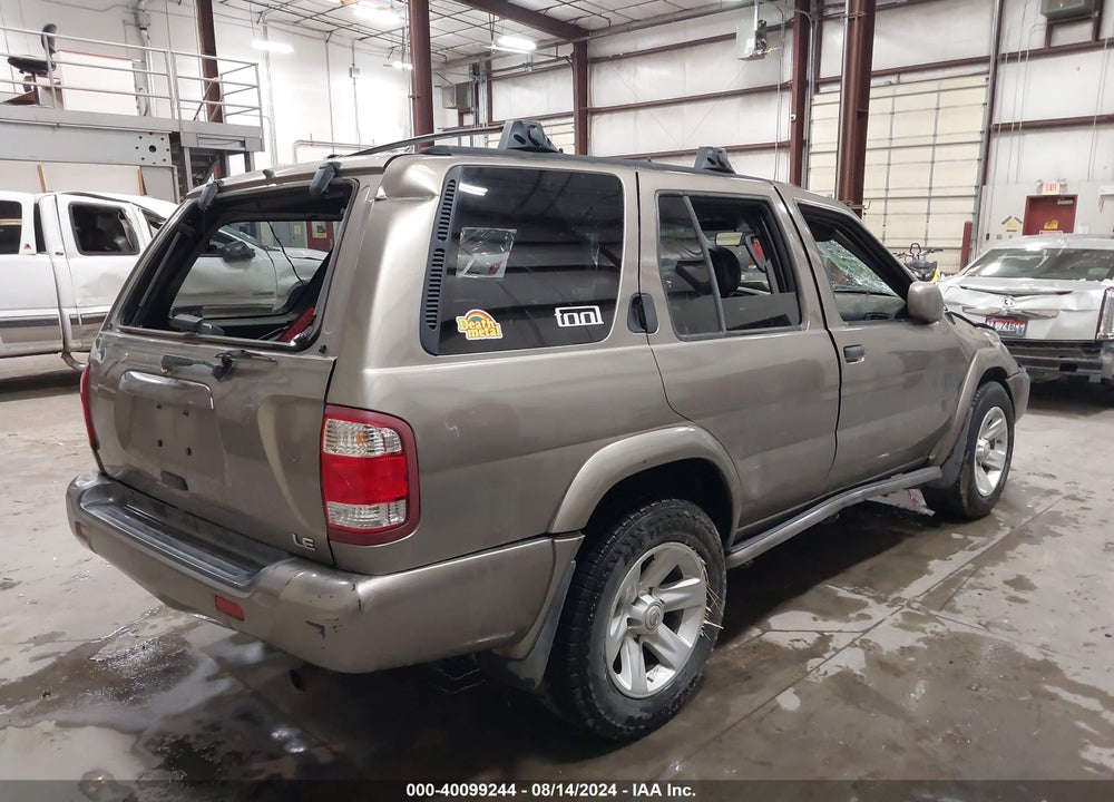 2003 NISSAN PATHFINDER LE VIN: JN8DR09Y43W802475