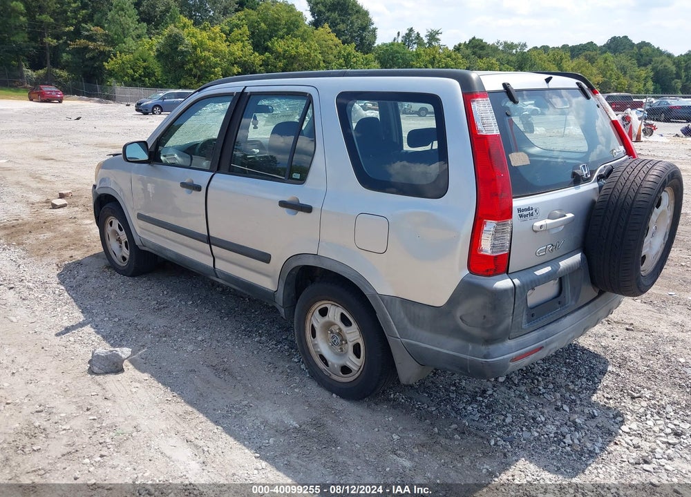 2006 HONDA CR-V LX VIN: JHLRD68596C002600