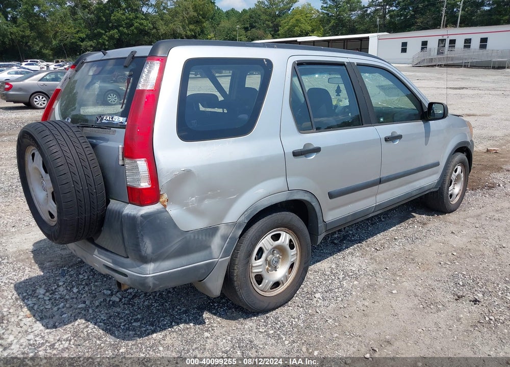 2006 HONDA CR-V LX VIN: JHLRD68596C002600