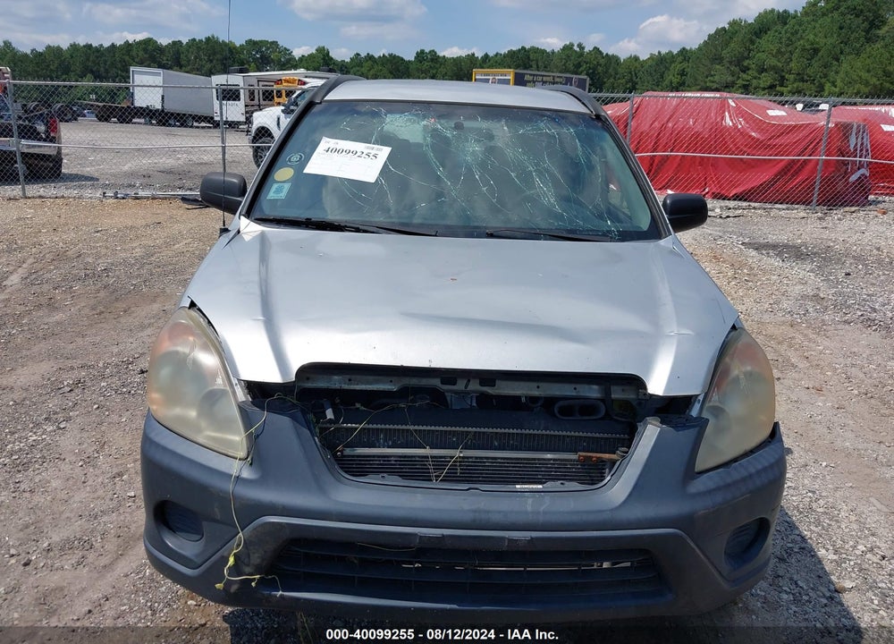2006 HONDA CR-V LX VIN: JHLRD68596C002600