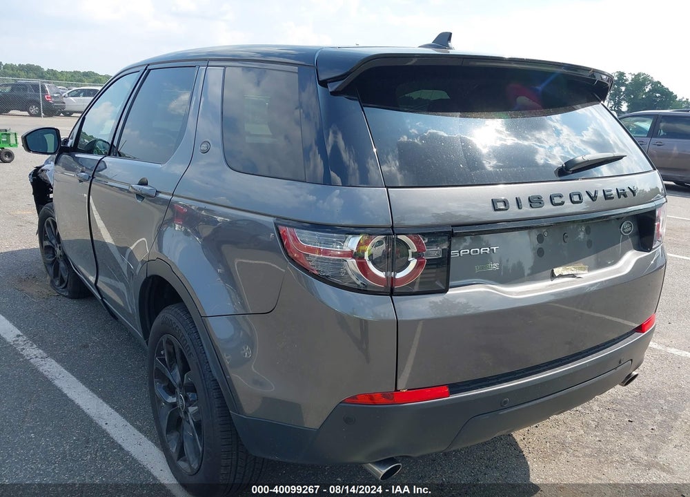 2016 LAND ROVER DISCOVERY SPORT HSE VIN: SALCR2BG5GH593853