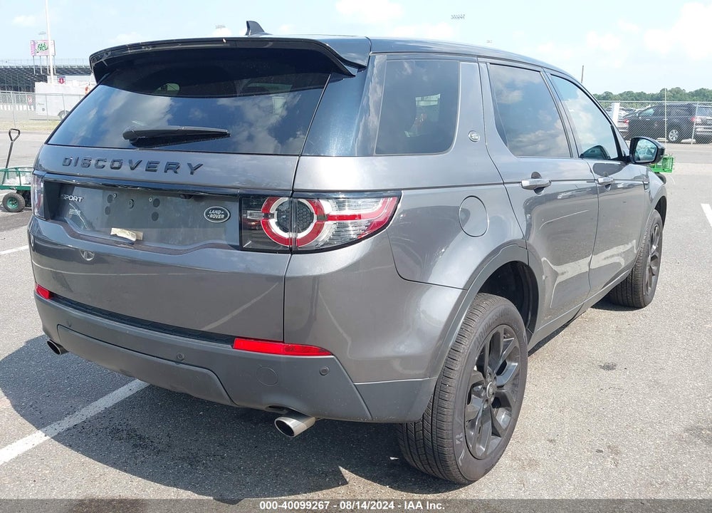 2016 LAND ROVER DISCOVERY SPORT HSE VIN: SALCR2BG5GH593853