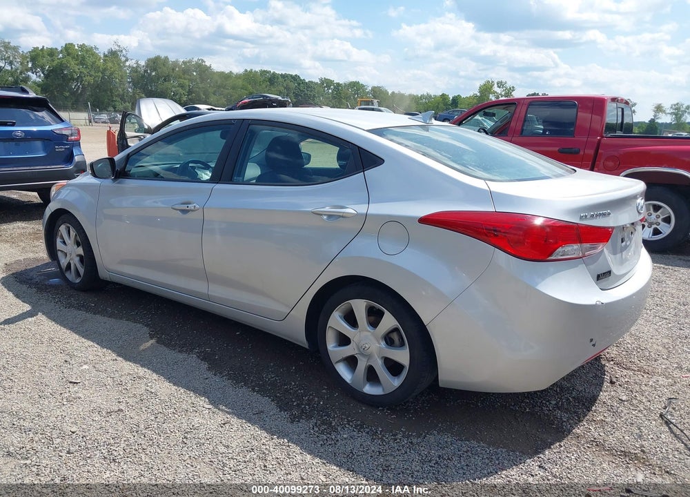 2013 HYUNDAI ELANTRA LIMITED VIN: KMHDH4AE9DU787309