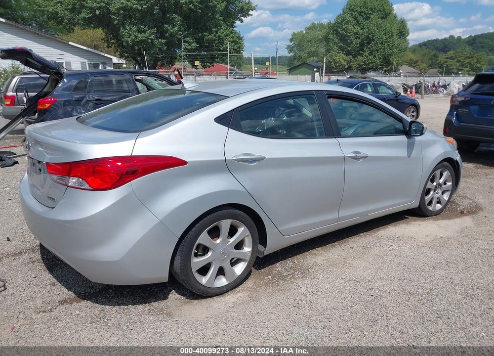2013 HYUNDAI ELANTRA LIMITED VIN: KMHDH4AE9DU787309