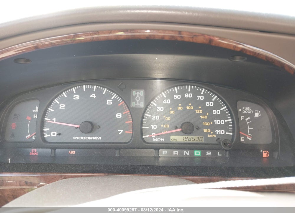 2000 TOYOTA 4RUNNER LIMITED V6 VIN: JT3HN87R4Y0270906