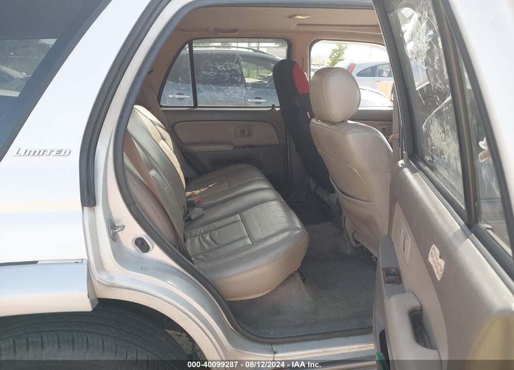 2000 TOYOTA 4RUNNER LIMITED V6 VIN: JT3HN87R4Y0270906