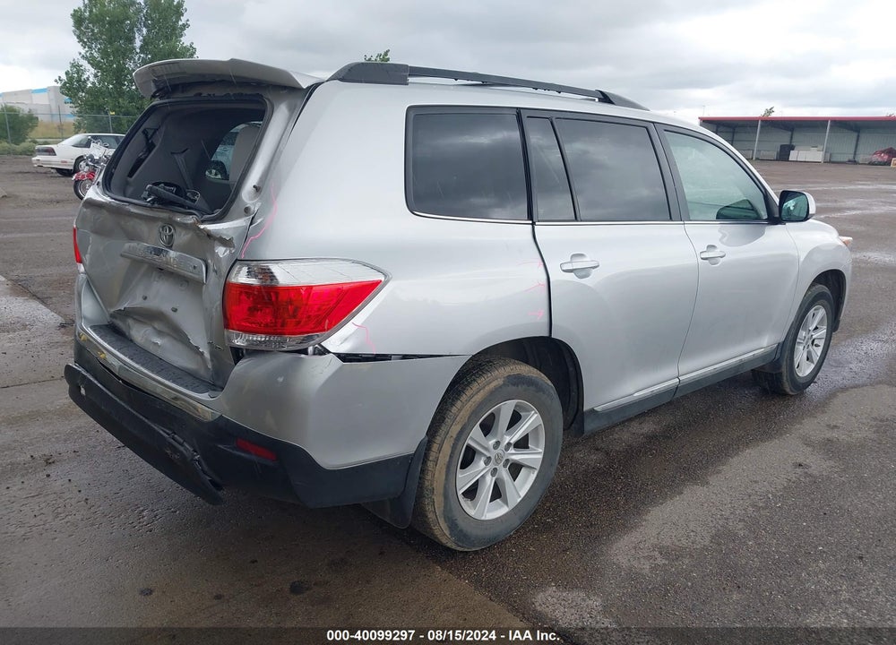 2012 TOYOTA HIGHLANDER SE V6 VIN: 5TDBK3EH5CS099841