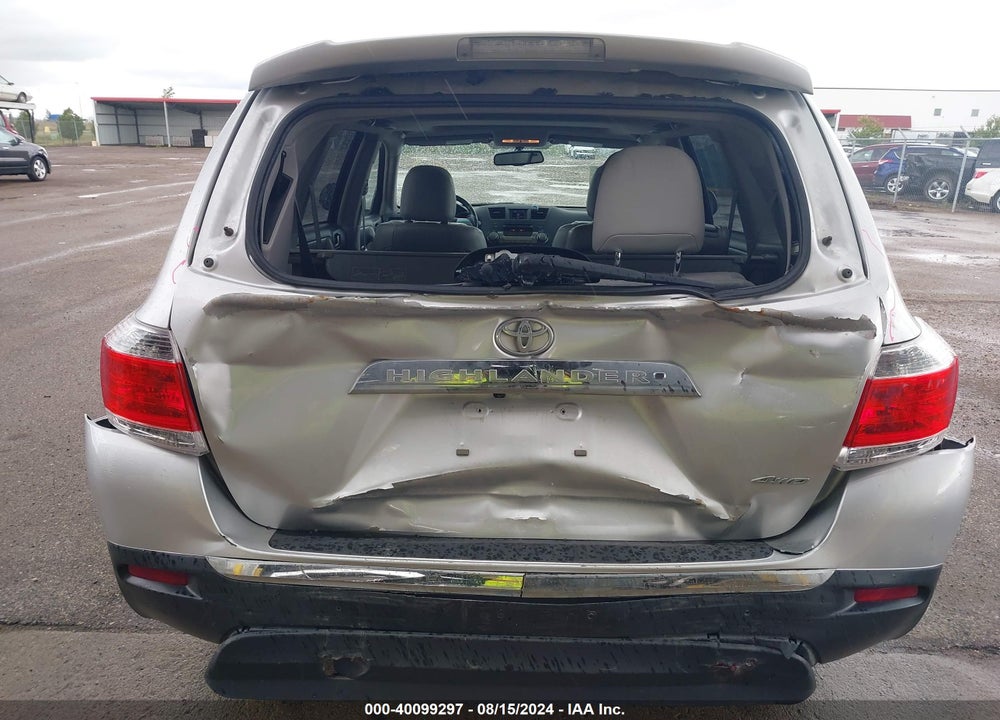 2012 TOYOTA HIGHLANDER SE V6 VIN: 5TDBK3EH5CS099841